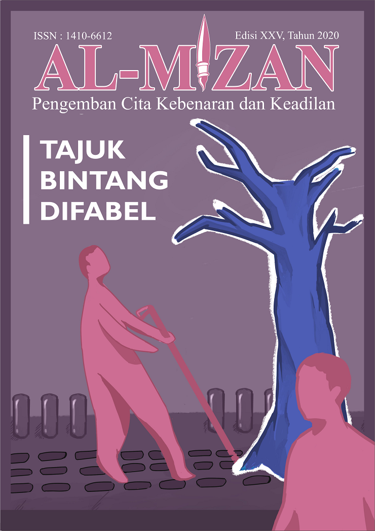 E-Majalah Al-Mizan Edisi XXV “Tajuk Bintang Difabel” Tahun 2020