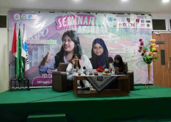 Hadirkan Fransisca Christy, LPM Al-Mizan Berikan Wawasan Jurnalistik Ala Tempo