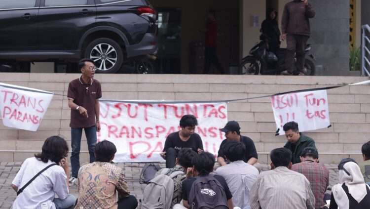 Mahasiswa UIN Gusdur Gelar Aksi, Sampaikan Empat Tuntutan kepada Rektorat