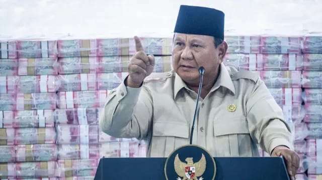 Prabowo Soal Rupiah Melemah: Warga Desa Tidak Menggunakan Dollar