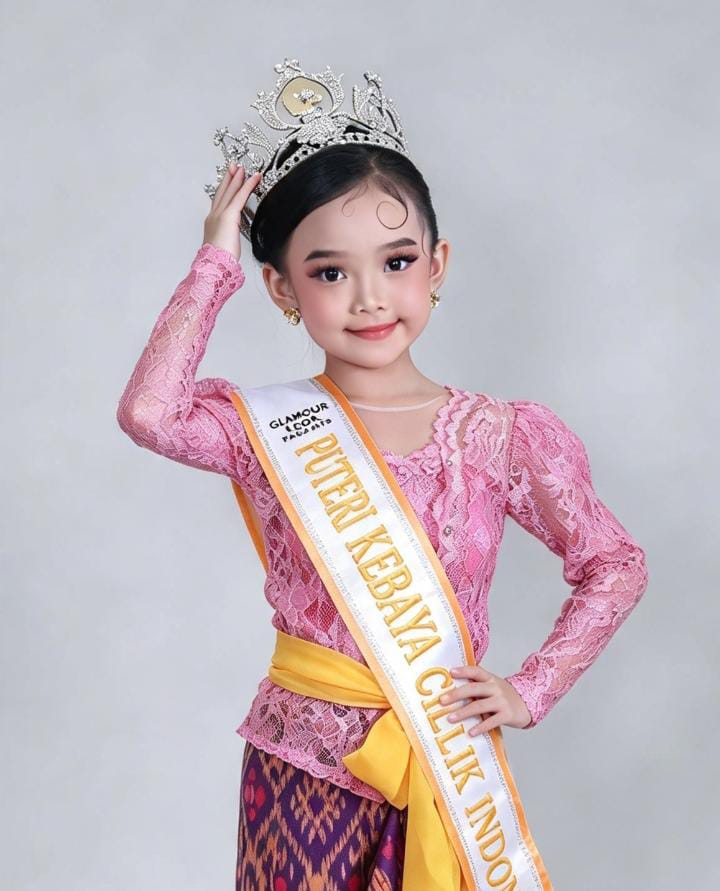 Zeline Queensha, Ikon Putri Kebaya Cilik Indonesia 2026–2027 dari Pekalongan